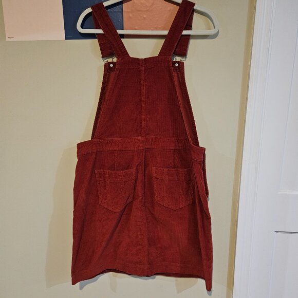 Boden Red Corduroy Mini Dress - Picture 2 of 7